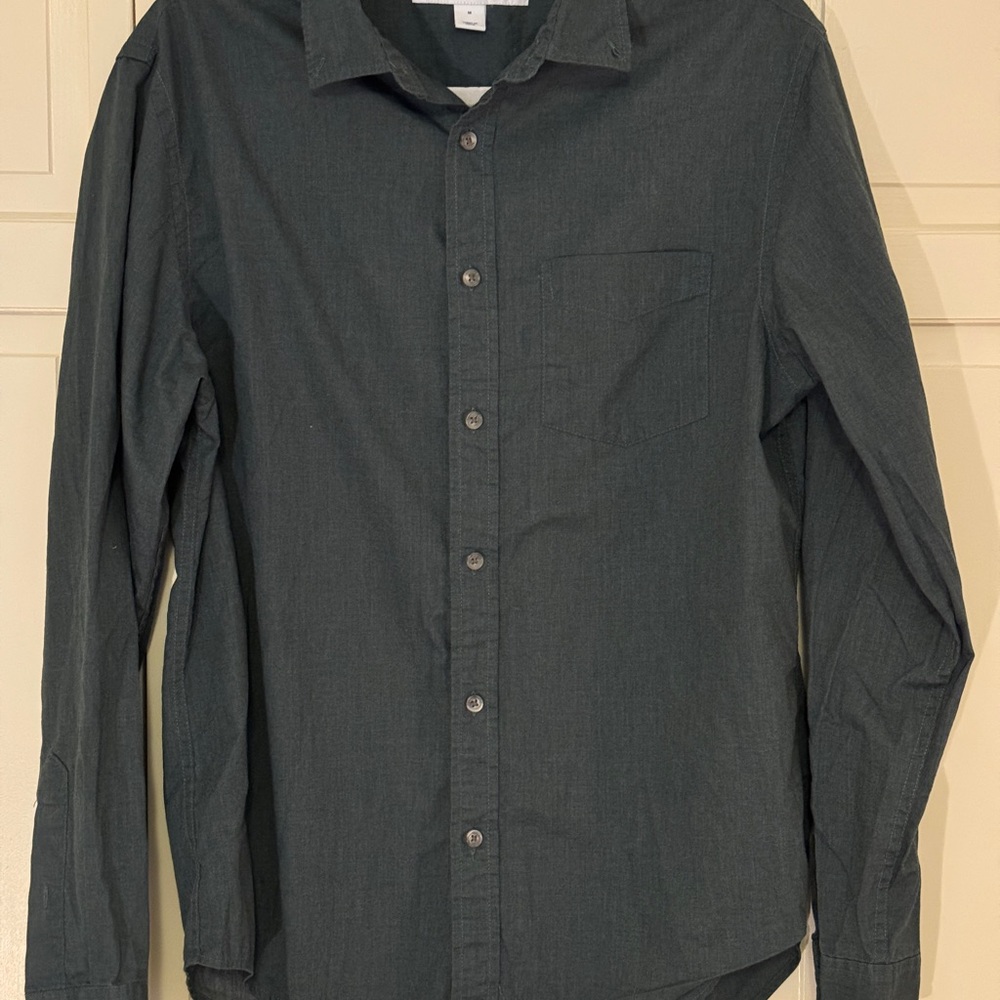 Men's Dark Green Shirt
